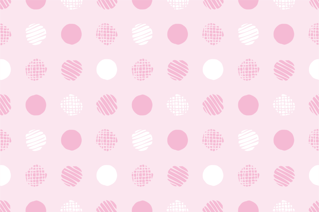 ピンク水玉背景画像