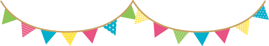 装飾ガーランドイラスト